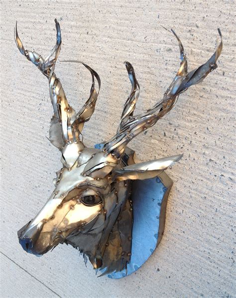 deer head metal